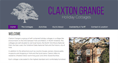 Desktop Screenshot of claxtongrange.com